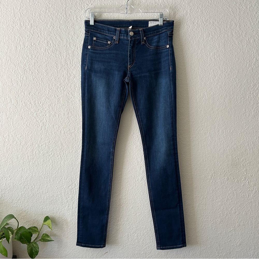 rag & bone Dark Blue Skinny Jeans